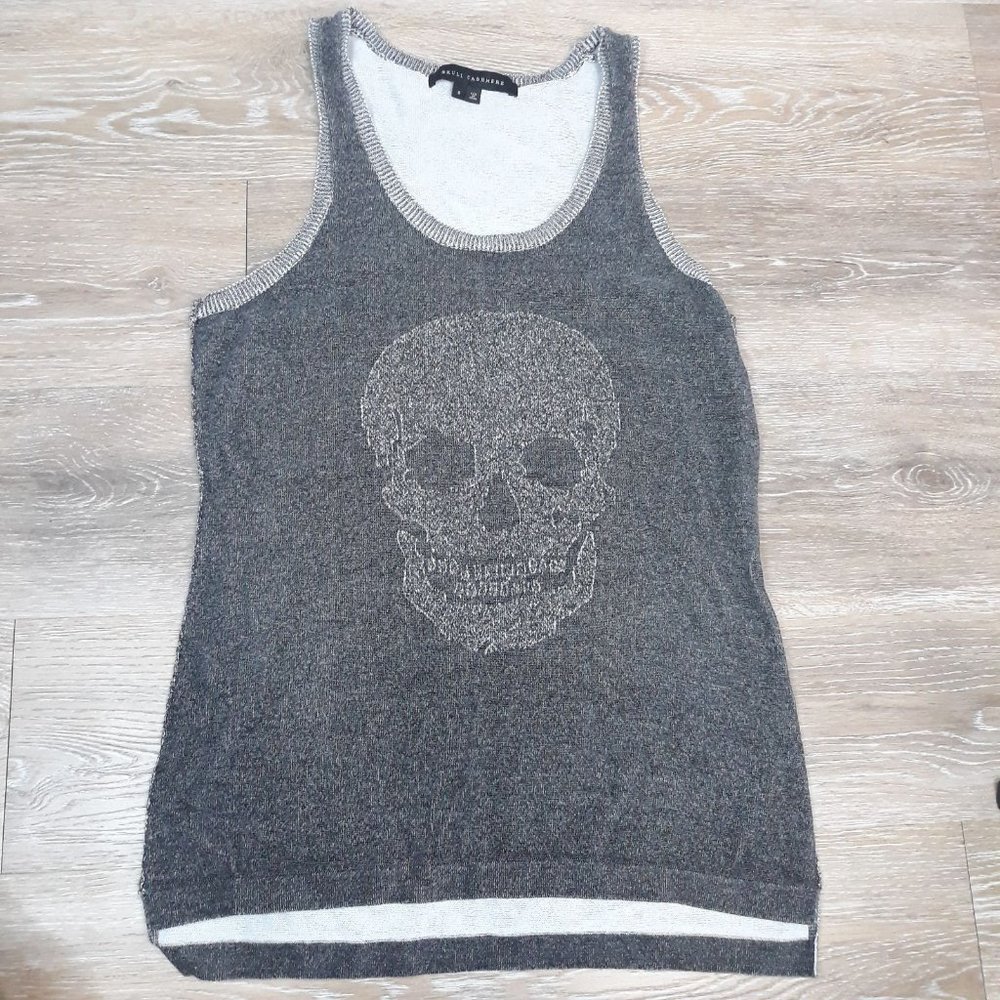 Skull Cashmere Small Tank Top